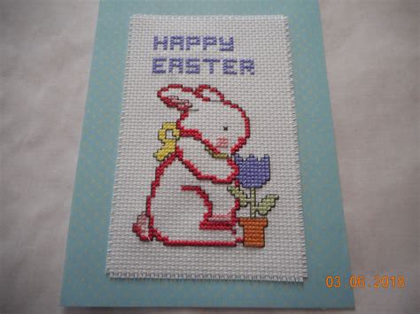 Cross Stitch Easter Cards Photos