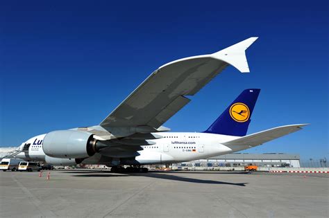 Eerste Lufthansa A380 In Nieuwe Livery Fotos Up In The Sky