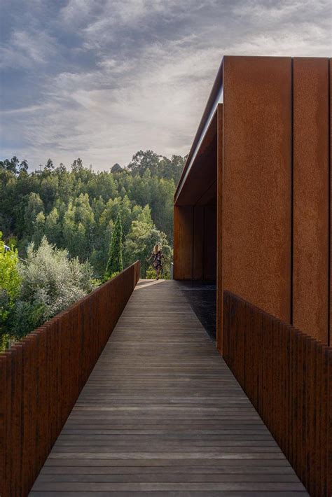 Mmv Arquitectos Elevates A Corten Steel Clad Volume For Events Space In