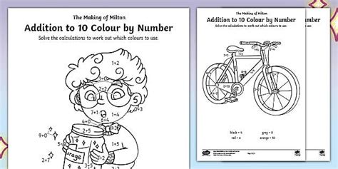 The Making Of Milton Addition To 10 Colour By Number