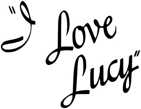 I Love Lucy Tv Svg