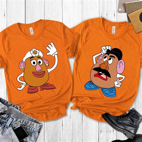 Mr Potato Head Shirt Mrs Potato Head Shirt Toy Story Tshirt Etsy