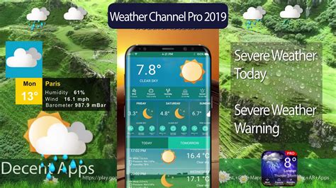Weather Channel Free Weather Forecast App And Widget Youtube