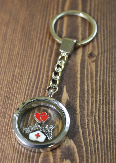 Floating Charm Key Chain Choose Your Charms Finders Keepers Creations
