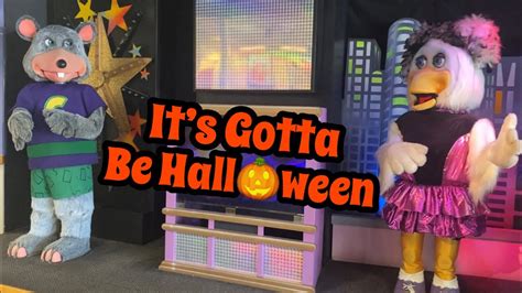 Its Gotta Be Halloween Chuck E Cheese Mira Mesa Ca Youtube