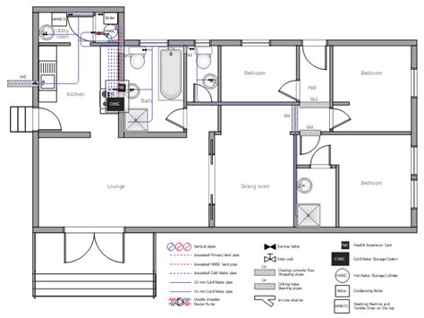 Ductwork Layout House Tap Water Supply School Hvac Plan How To
