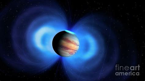 Jupiters Magnetosphere Photograph By Mark Garlickscience Photo