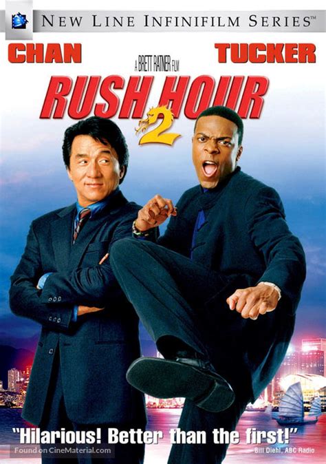 Rush Hour 2 2001 Dvd Movie Cover