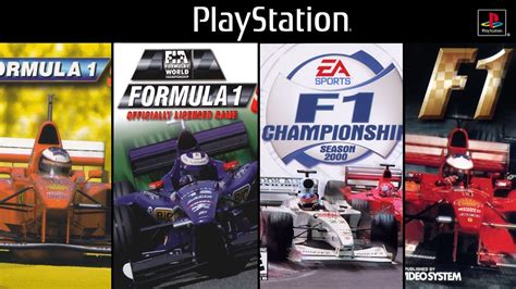 Formula 1 Games For Ps1 Youtube