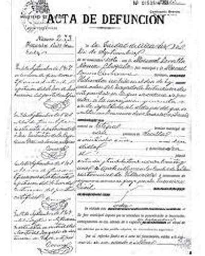 Certificado De Defunción Solicitar Online Registro Civil De Almería