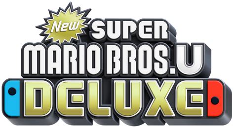New Super Mario Bros U Deluxe Logo By Joshuat1306 On Deviantart