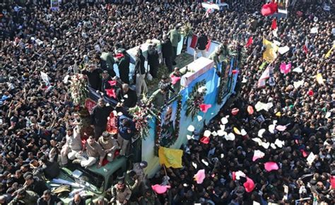 Over 50 Dead In Stampede At Funeral Of Iran General Qasem Soleimani
