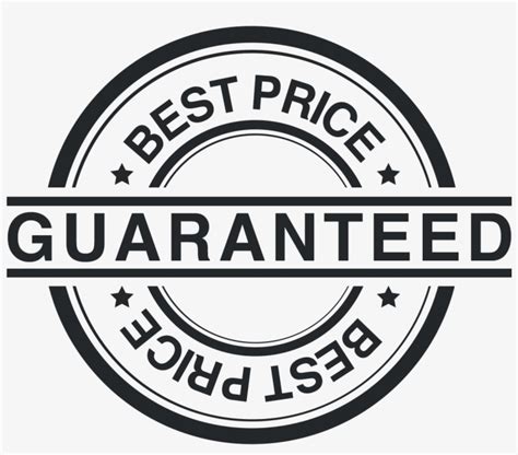 Lowest Price Guarantee Stamp Free Transparent Png Download Pngkey