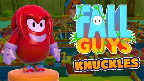 Fall Guys Ultimate Knockout Knuckles The Echidna Costume Showcase