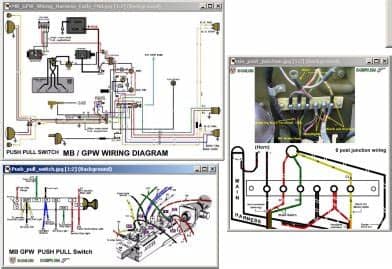 G503 WWII 1943 Ford GPW Jeep Re-Wire Wiring how to steps ...