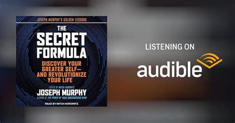 The Secret Formula By Joseph Murphy Mitch Horowitz Editor