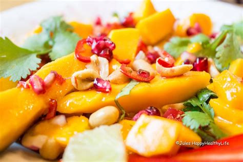 Summer Feeling Juicy Mango Together With Some Spicy Chili Chrunchy