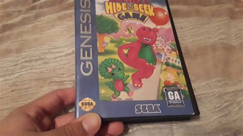 Barneys Hide And Seek Game Sega Genesis Overview Youtube