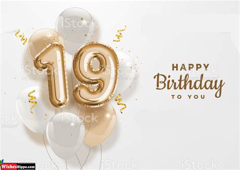 19th Birthday Wishes Image