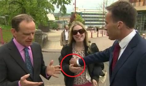 Bbc News Presenter Gropes Womans Breasts Gets Slapped On Live Tv
