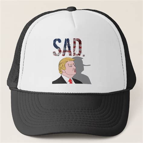 Funny Sarcastic Anti President Donald Trump Trucker Hat