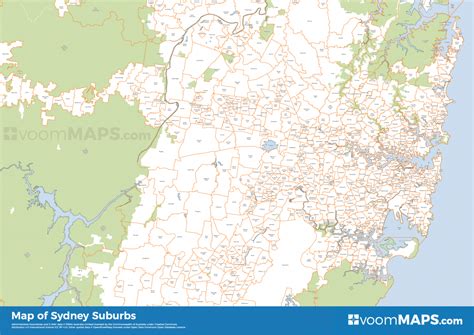 Sydney Maps Australia Maps Of Sydney Printable Map Of Sydney