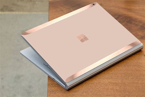 Toasted Wheat And Rose Gold Edge Vinyl Skin Microsoft Surface Etsy In