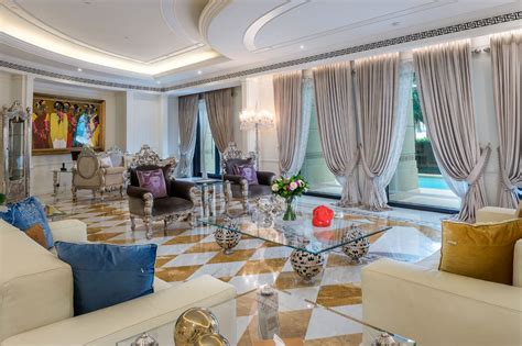 Palazzo Versace Opulent Waterfront Penthouse In Dubai Idesignarch