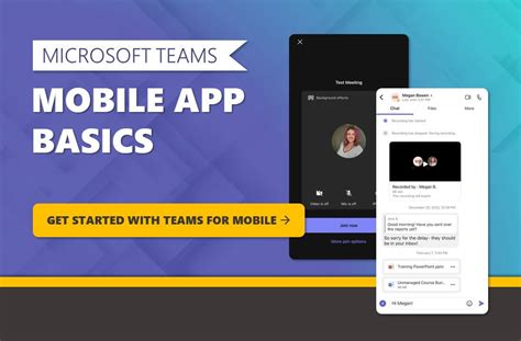 Microsoft Teams Mobile App Guide Pei