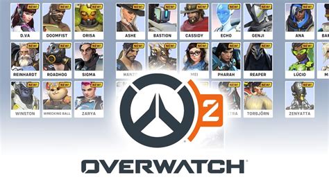 All Overwatch 2 Heroes New Abilities And Weapons Youtube