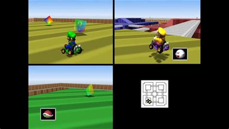 Mario Kart 64 Battle Youtube