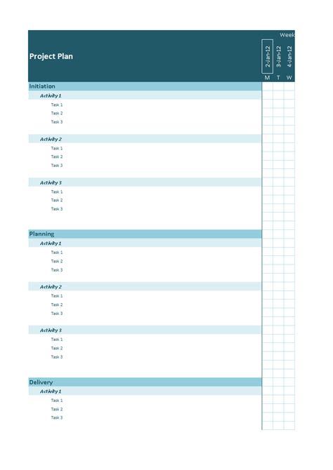 Project Planning Worksheet Template Templates At