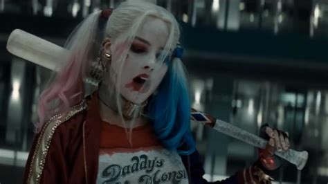 Suicide Squad Trailer Watch Harley Quinn Trailer All About Margot Robbie S Baseball Bat