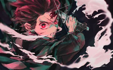 Wallpaper Anime Demon Slayer Kimetsu No Yaiba Boy Anime Anime