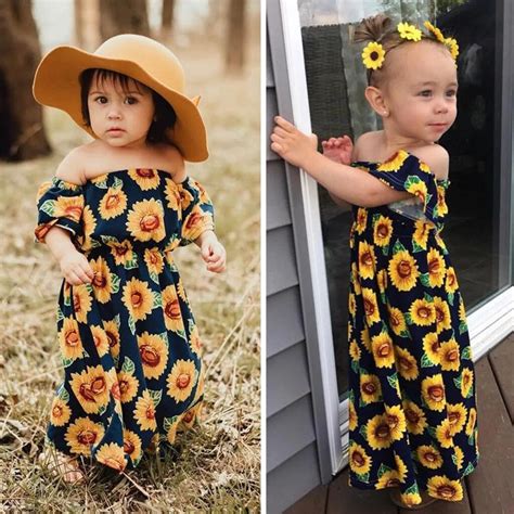 Muqgew 2019 Girls Dress Children Kids Baby Girls Sleeveless Off