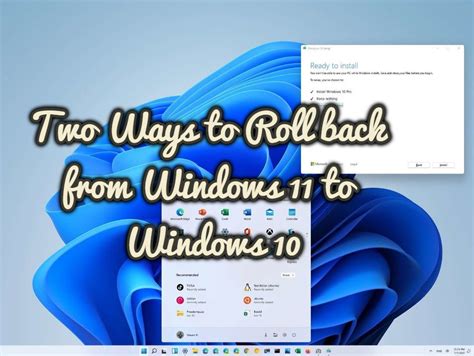 Two Ways To Roll Back From Windows 11 To Windows 10 Andowmac