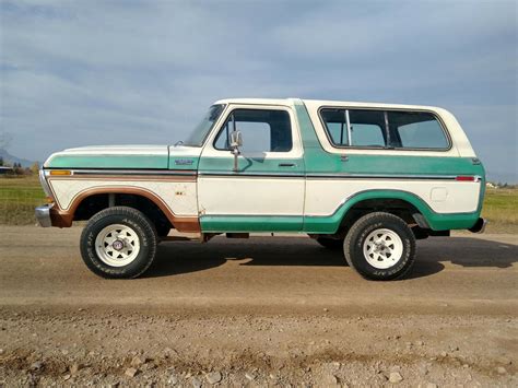 1978 Ford Bronco Custom 4x4 Cool Options Dry Western Original Survivor