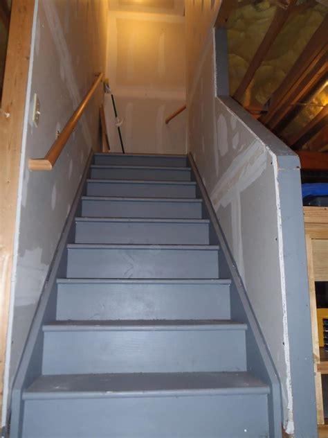 This how to i build a basement entrance walkout steps.how to finish concrete how to bend steeldoing carpenter work for steps basement entrance #basementent. Basement Finishing - Unfinished Basement Stairs in Connecticut - Unfinished Basement Stairs in ...