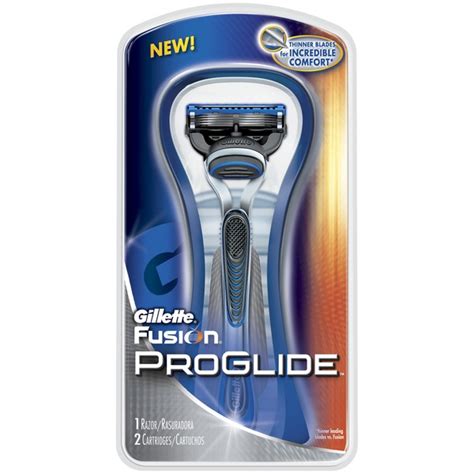gillette fusion proglide manual men s razor blade handle and razor blade refill male premium