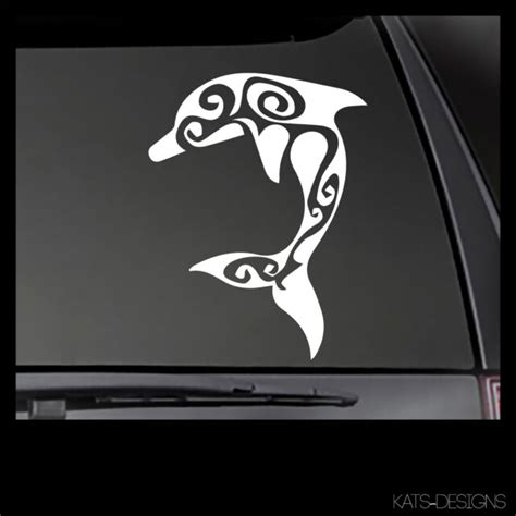 Dolphin Vinyl Decal Car Truck Window Sticker Ani 00003 Ebay