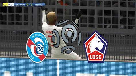 3 jean eudes aholou (mc) 2 anthony caci (dl) strasbourg 5. France Ligue 1 - Strasbourg vs Lille OSC LIVE FROM Stade ...