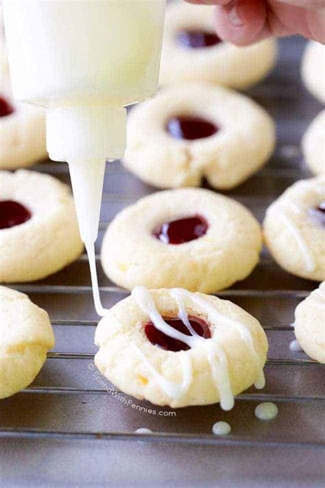 Raspberry Thumbprint Cookies Spend With Pennies