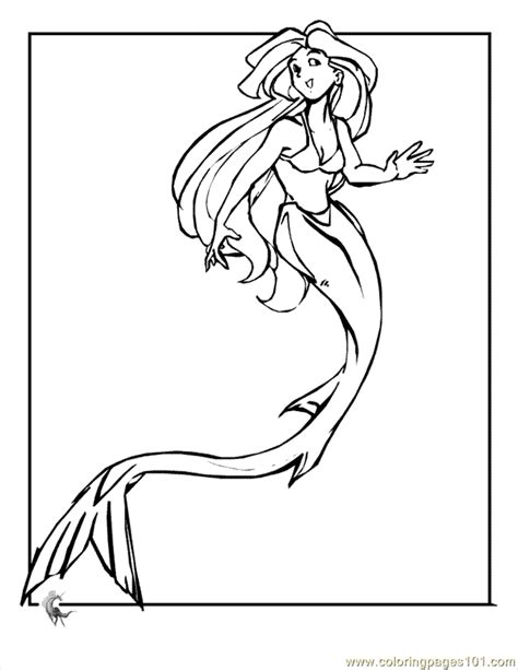 coloring pages mermaid coloring page  cartoons   coloring home