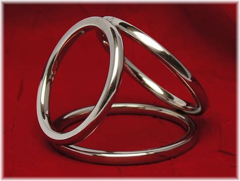 Triple Cockring Stainless Steel Cockring By Forguys In Triple Design