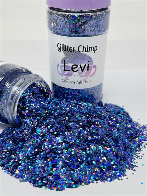 Levi Chunky Holographic Glitter Glitter Chimp