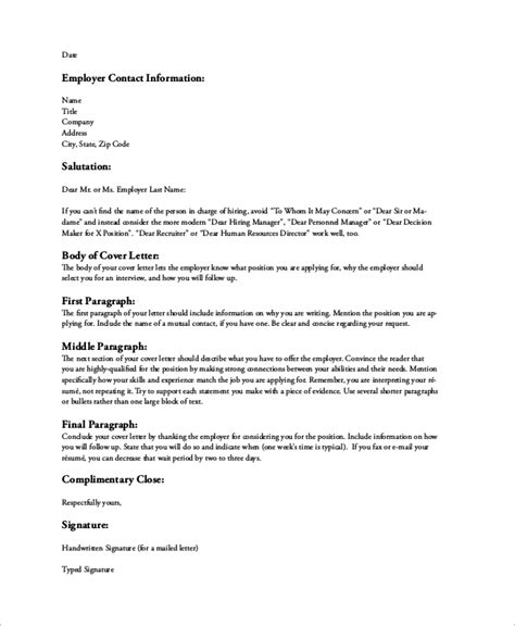 Your name and contact details write your name and contact details at the top of your cover letter. FREE 7+ Sample Resume Cover Letter Templates in MS Word | PDF