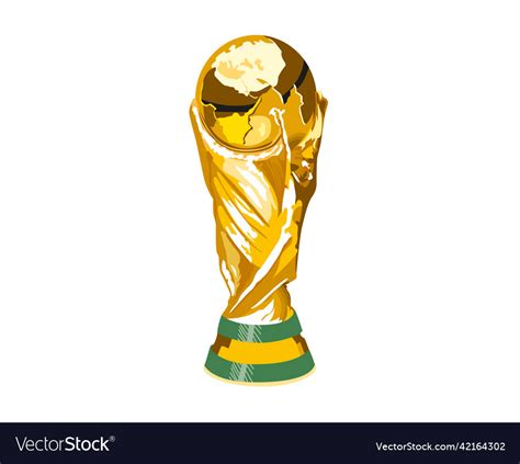 Trophy Mondial Fifa World Cup Football Gold Symbol
