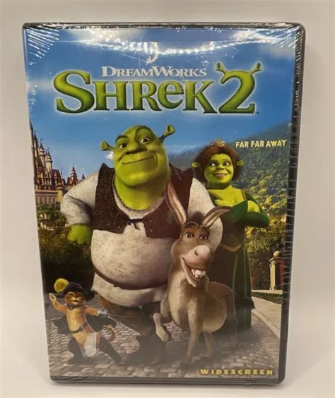 Shrek 2 Movie Dvd 2004 Widescreen Mike Myers Eddie Murphy Dreamworks