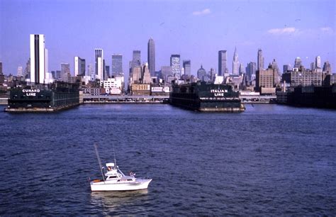 Nyc Harbor Early 50s Italy Travel Interesting Buildings New York