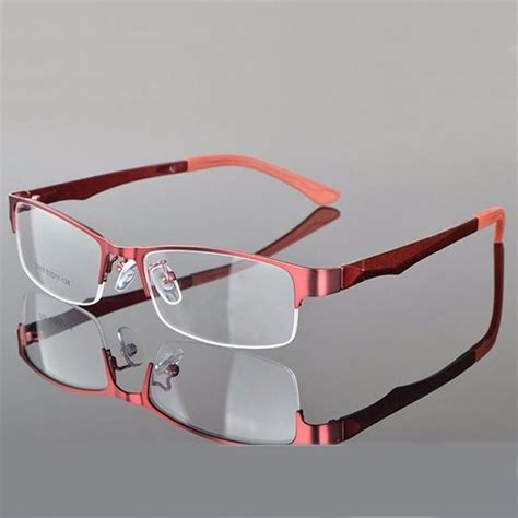 Reven Jate Half Rimless Eyeglasses Frame Optical Prescription Semi Rim Fuzweb Womens Glasses